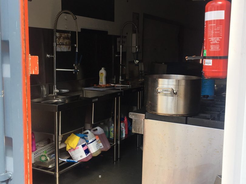 Homegrown Me's kitchen for hire