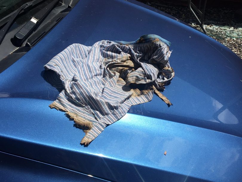 Burnt shirt