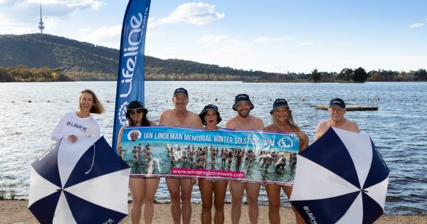 Chilling reason to bear all for nude winter solstice swim