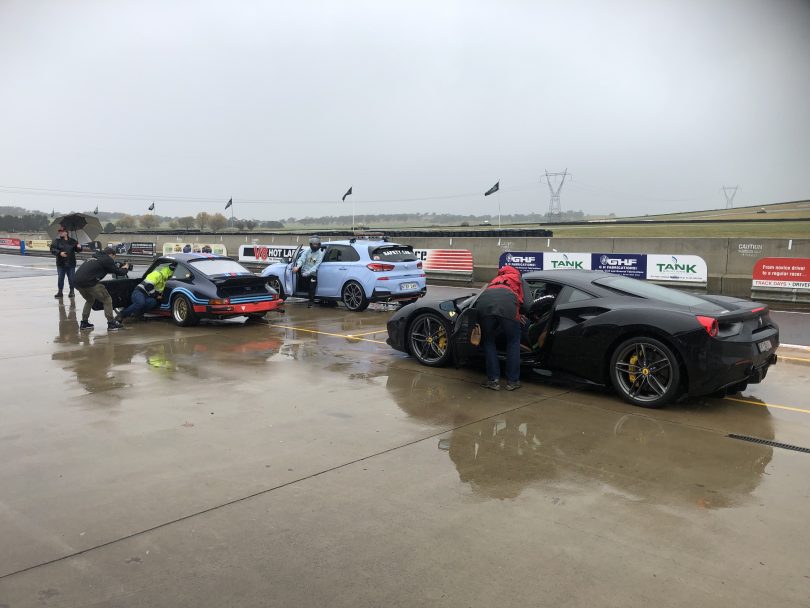 Hot lap vehicles