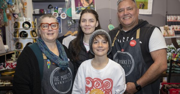It's been a whole family affair to get The Markets Wanniassa up and running