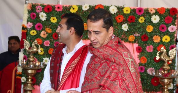 A ground-breaking start for Gungahlin's new Hindu temple