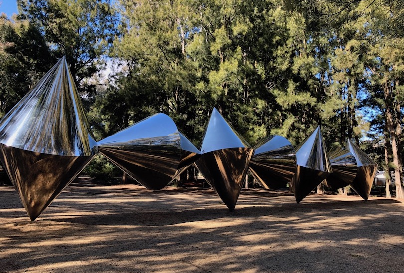 Bert Flugelman, 'Cones', Sculpture Garden, National Gallery of Australia