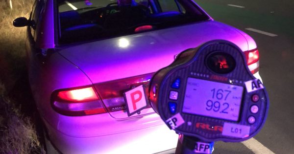 P-plater clocked at 87 km/h over the speed limit
