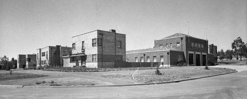 Historical photo of Forrest Fire Station