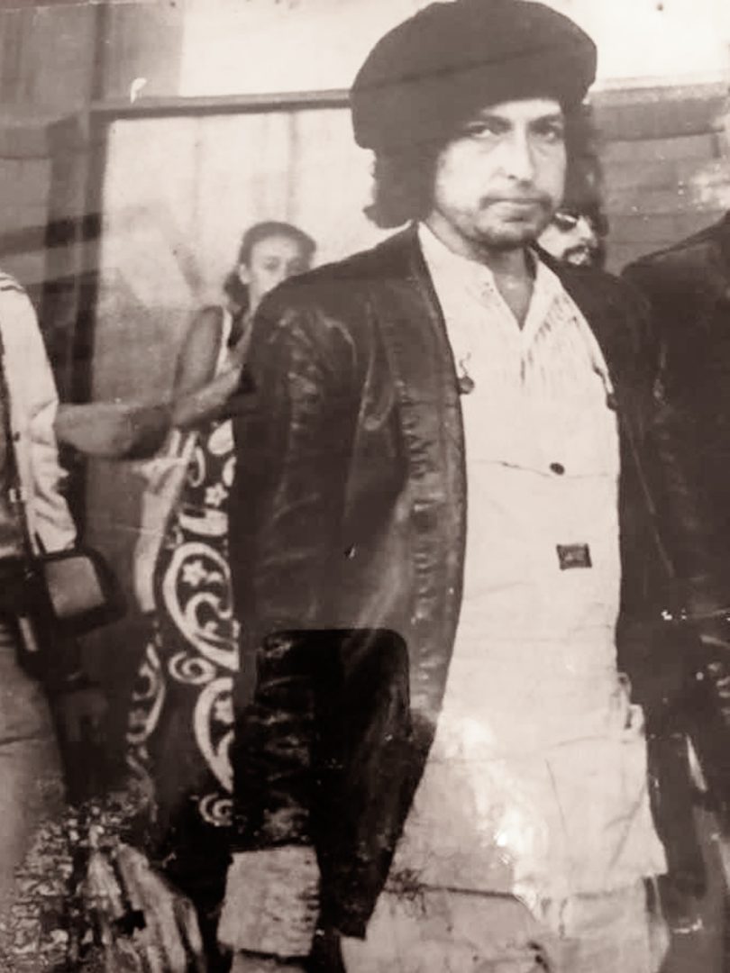 Sally Hopman and Bob Dylan