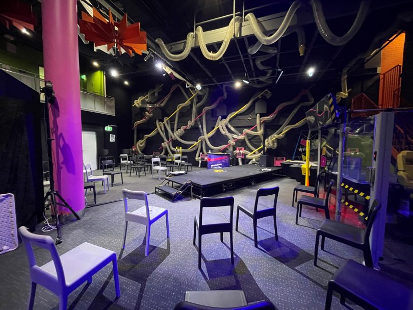 Set of Miss Information Pageant at Questacon