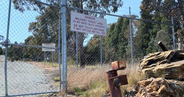 Guns, grenades, and other things that go bang at the Majura Training Area