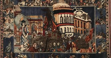 Afghan war rugs show the impact of a long and bitter conflict