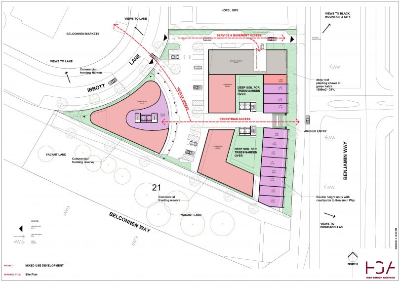 One Benjamin Site Plan
