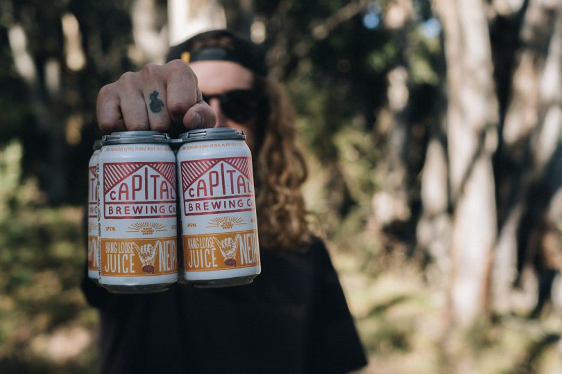 Capital Brewing Co Hang Loose Juice beer