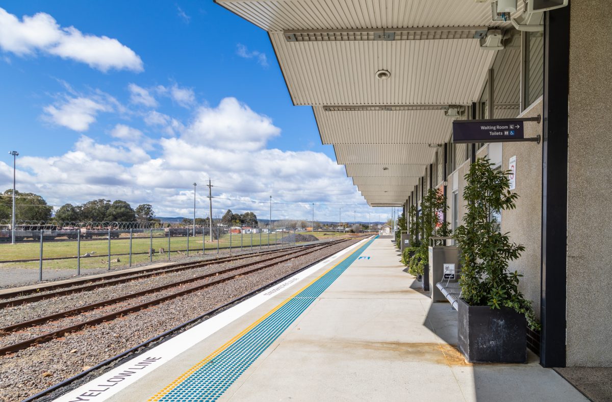 Kingston Railway Station.