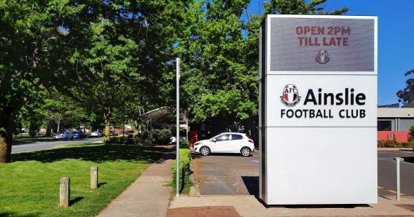 Ram raiders target Ainslie Football Club, Belconnen Myer store