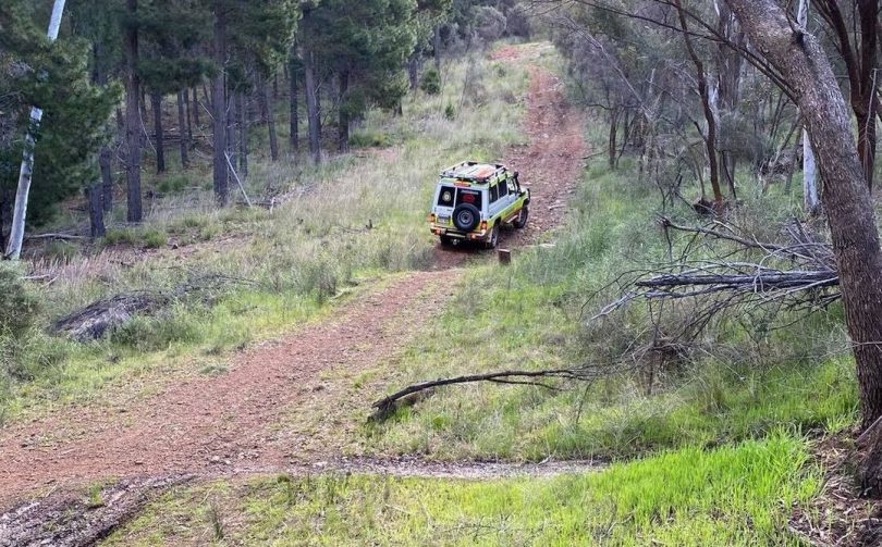 car in remote area