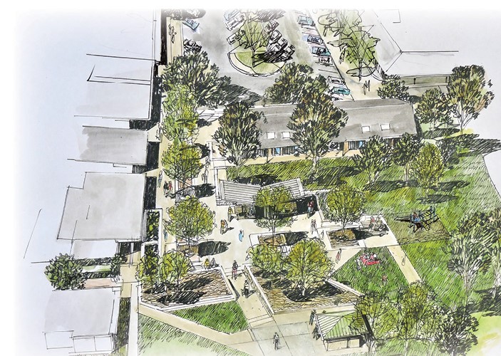 Campbell shops upgrade perspective