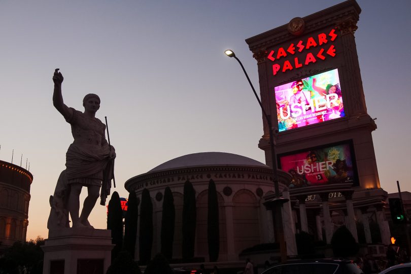 Caesars Palace hotel and casino in Las Vegas