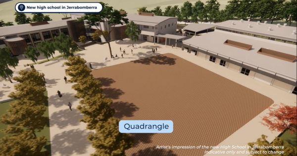 As new Jerrabomberra High School plans go on display, community fears it is too small for growing area