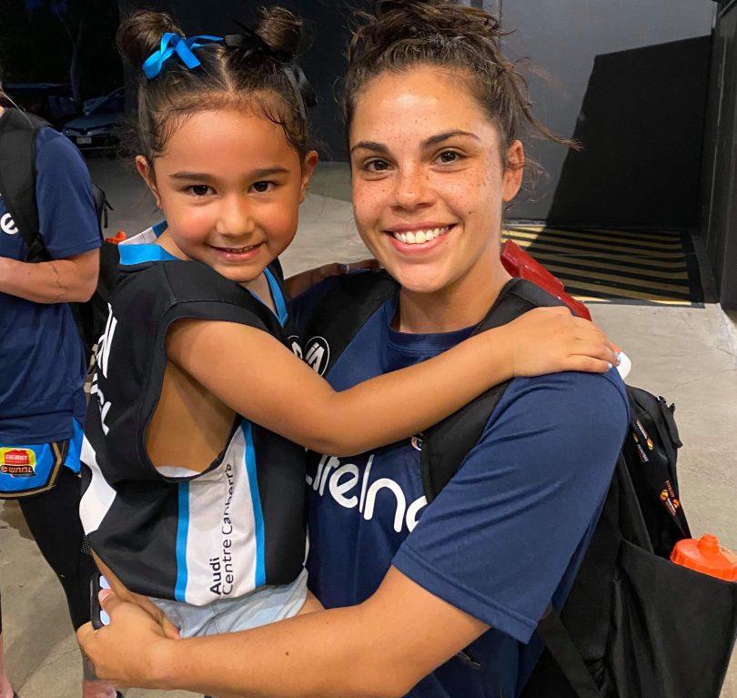 Maia Paku with Abby Cubillo