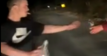 Mother bashed when she tried to defend her son from two attackers