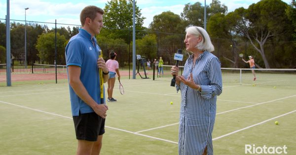 Weekly news wrap with Genevieve Jacobs at the Weston Creek Tennis Club