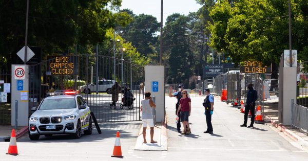 UPDATED: Three arrested as police clear protest camp at EPIC