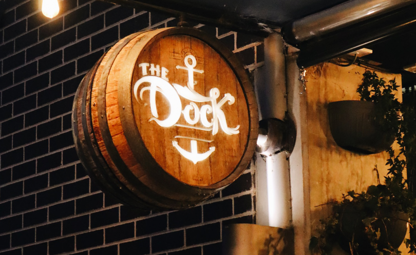 The dock logo