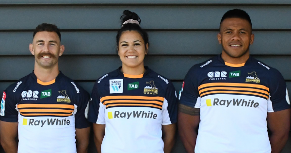 For the first time, Brumbies men's and women's teams sport the same major sponsor
