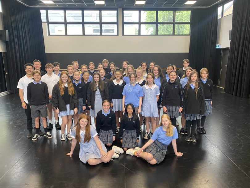 Karabar High School performing arts students