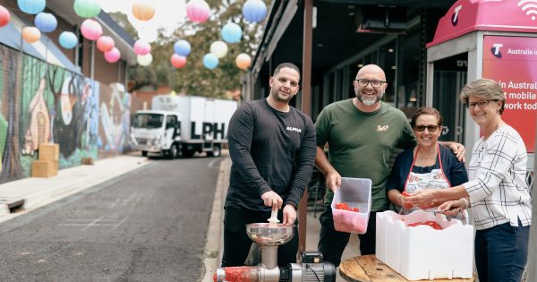 Local businesses rally to host Italian Tomato Day for better mental health
