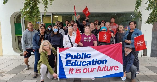 Strike at Queanbeyan and Karabar schools a 'very disappointing' disruption says Education Minister