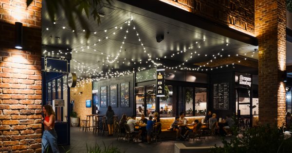 Active frontages on menu for Westfield Woden masterplan
