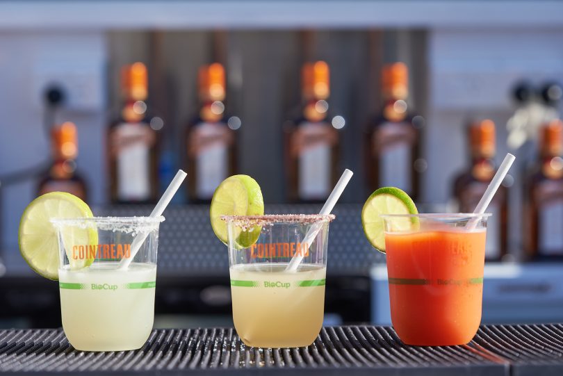 Three margaritas
