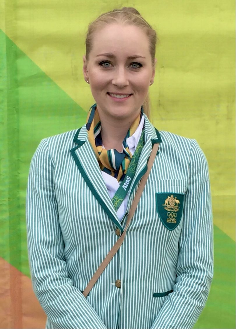Gracie set for the Rio Olympics in 2016. Photo: Supplied.