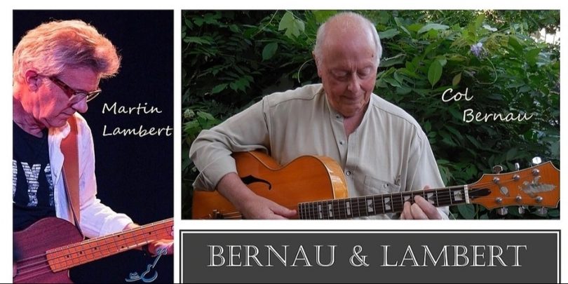 Bernau and Lambert duo event poster