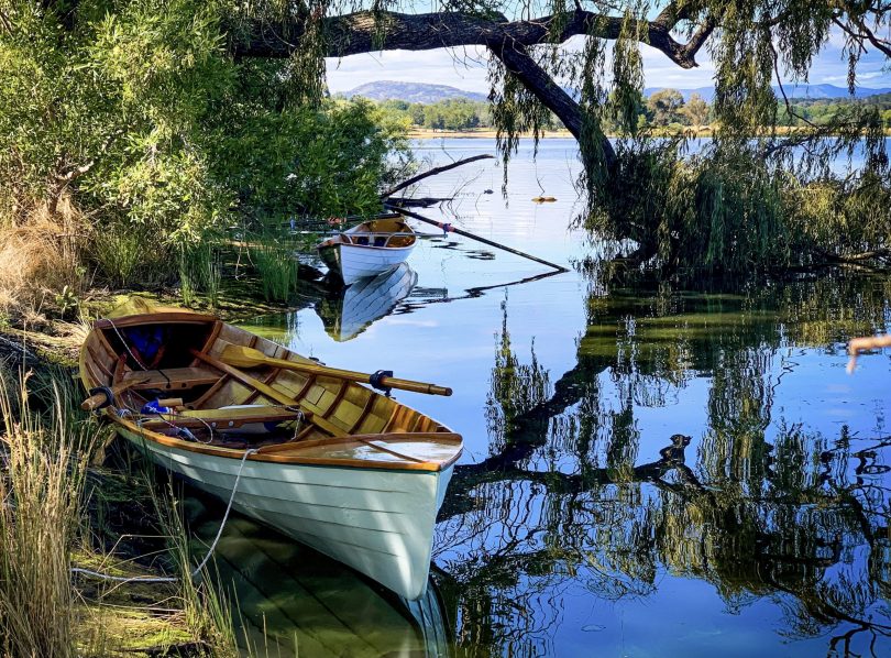 Boats on Lake Burley Griffin