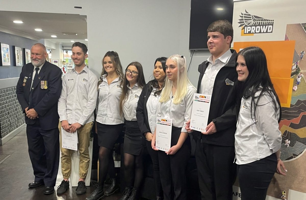 Graduates from Queanbeyan TAFE's Indigenous Police Recruitment Our Way Delivery program.