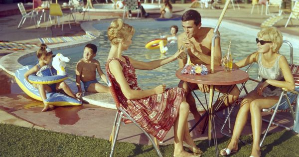 Archives exhibition uncovers the magic of motels, kidney-shaped pools and Continental breakfasts