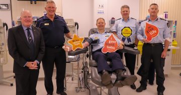 First responders answer the call to rescue blood supplies