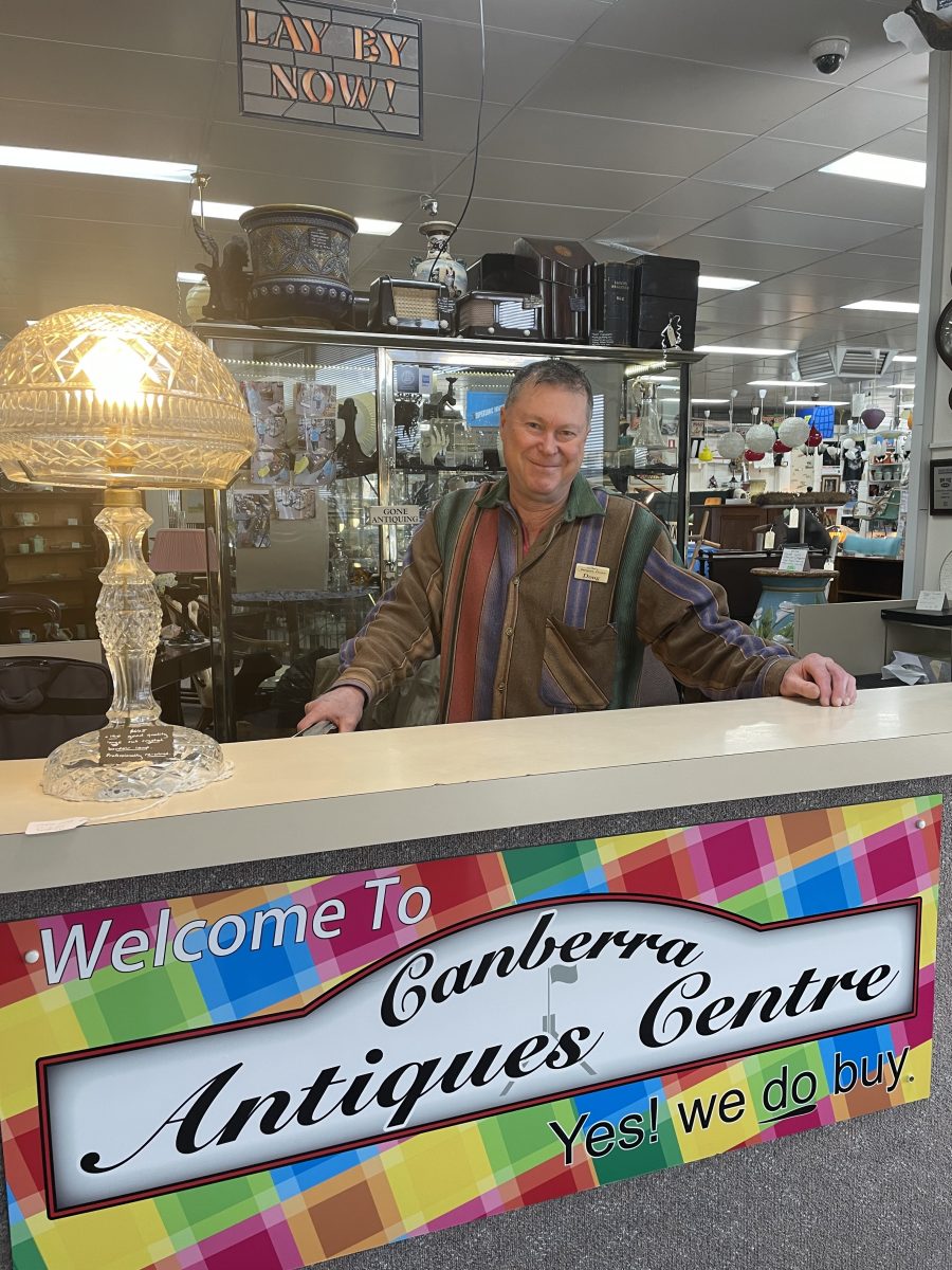 Man behind counter.
