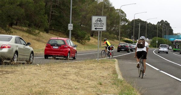 New call for separated cycleways on Cotter Road, Adelaide Avenue to make active travel safer