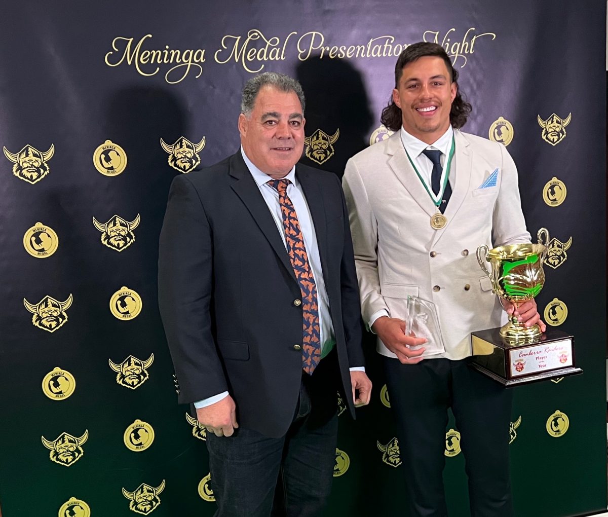 Mal Meninga and Joe Tapine