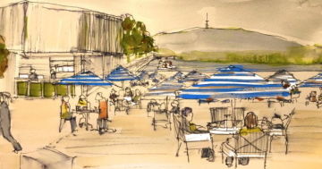 Margot will bring wine, cheese and a touch of Paris to the lake this summer