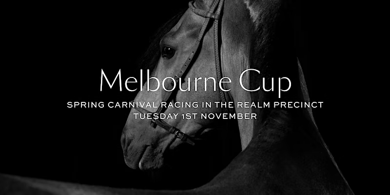 Melbourne Cup event poster