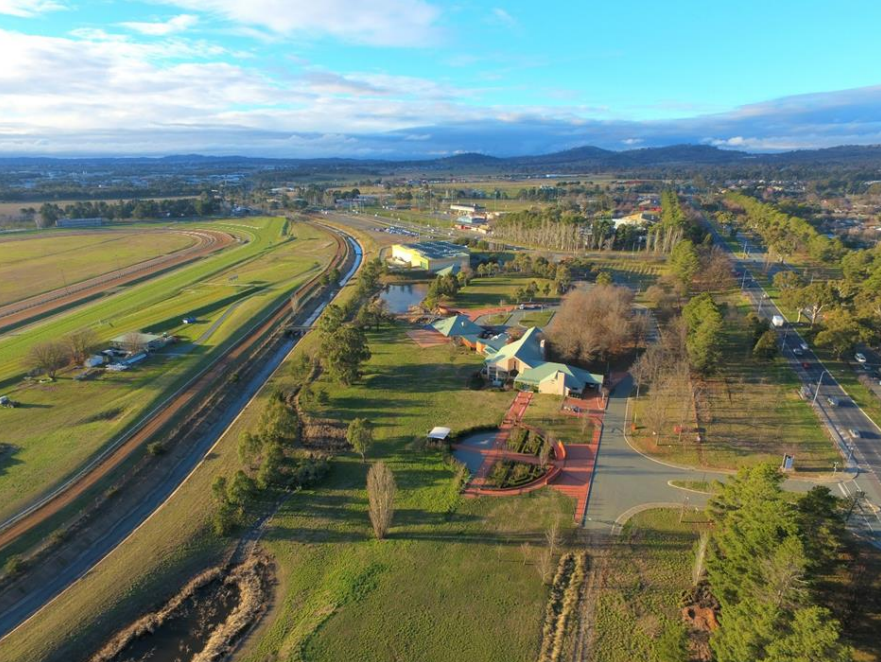 Kamberra aerial view