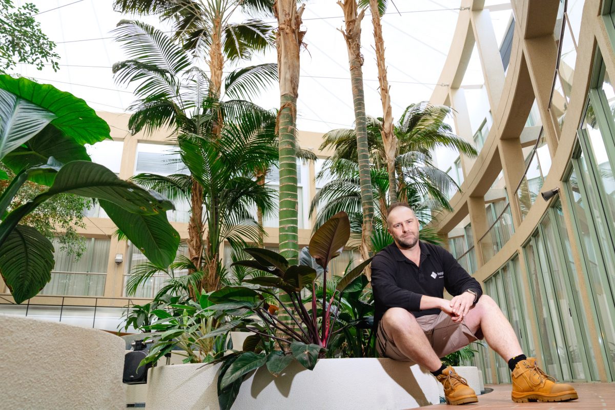 Man and plants