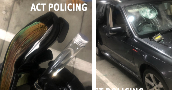 Operation Toric arrest at Canberra Outlet Centre ends with drug trafficking charge