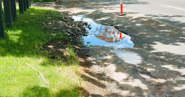 When does a pothole become a sinkhole become a blackhole? Meet the pothole that will not die