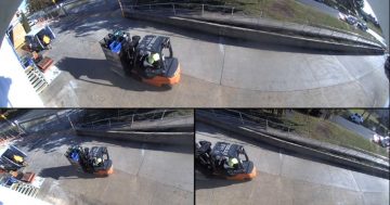 Forklift shatters delivery driver's leg at Capitol Chilled Foods