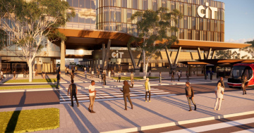 More weather protection, green space for Woden CIT as DA lodged