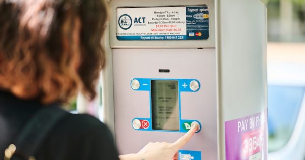 Payment glitch at ACT Government-owned carparks resolved